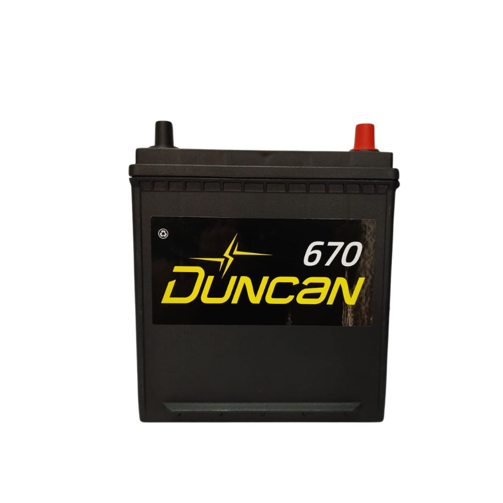 Batería Auto Duncan Liberty Plus 670 Ns40 | Derecha (+)