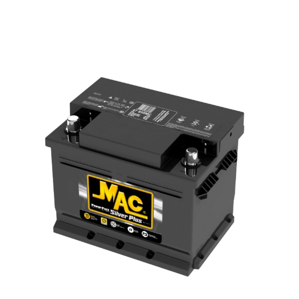 Batería Auto Mac Silver 47 850 Mc | Derecha (+)