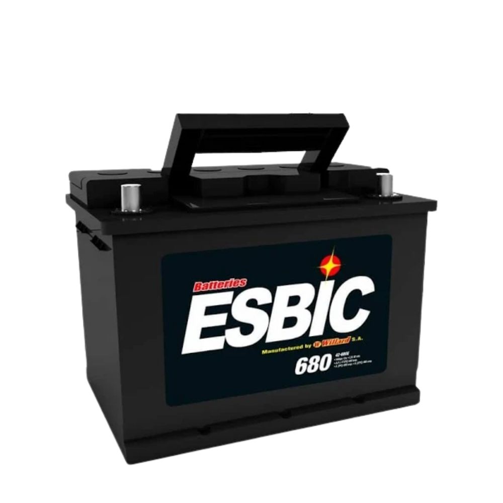 Batería Auto Willard Esbic 680 42 | Derecha (+)