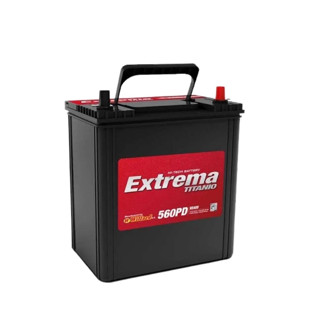 Batería Auto Willard Extrema 560 Ns40 | Derecha (+)