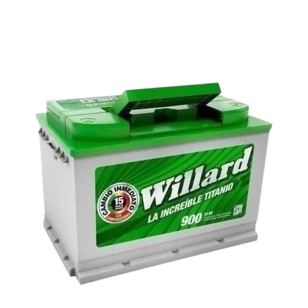 Batería Auto Willard Titanio 950 42/24 | Derecha (+)
